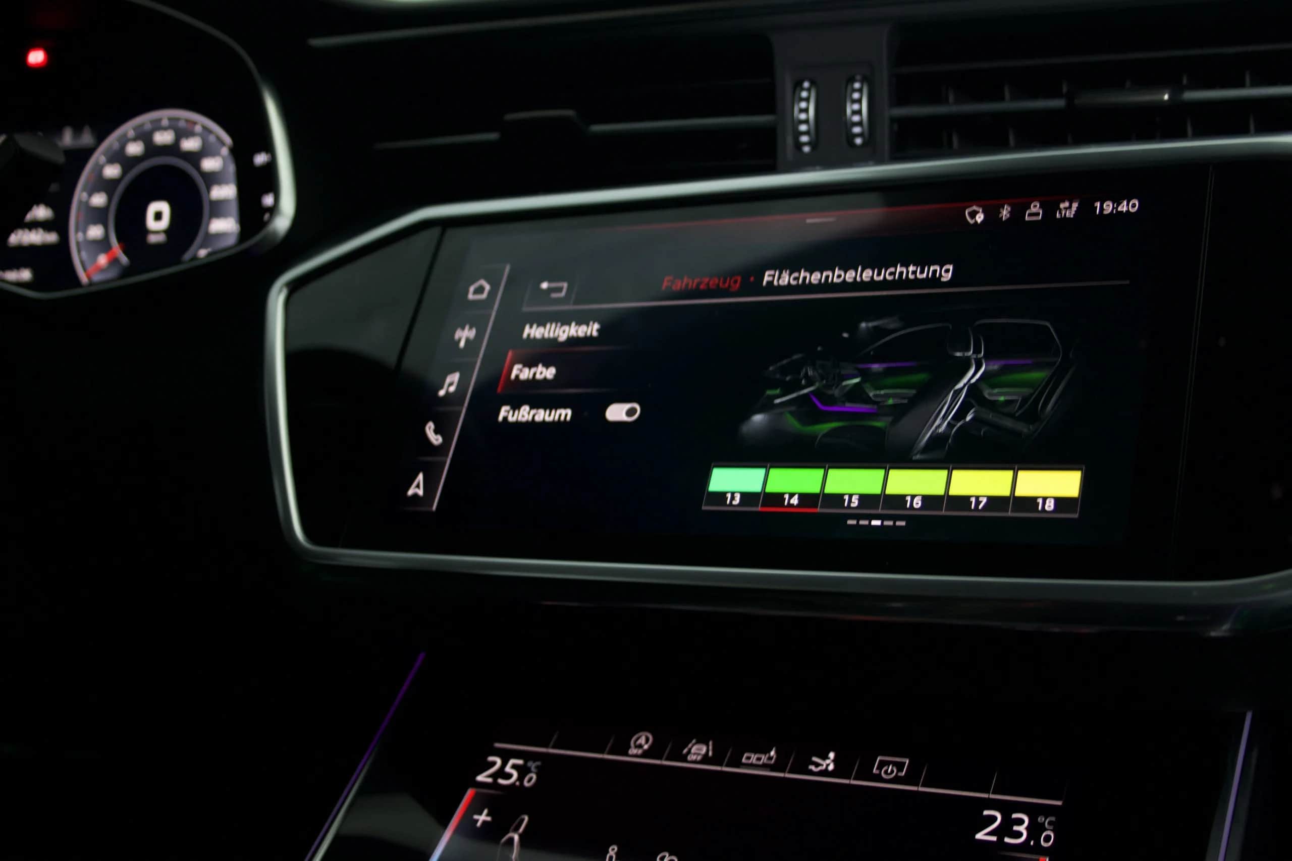 Mercedes W205 Ambientebeleuchtung Nachrüstsatz